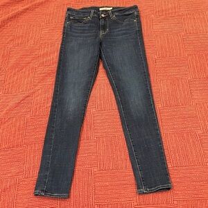 Levi's W28L29 Blue Women's Skinny 711 skinny filiforme Jeans